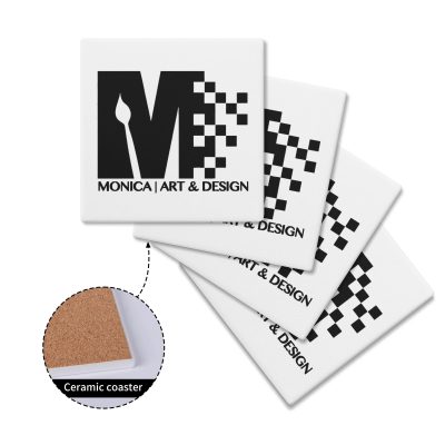 Square Ceramic Coasters - Image 4