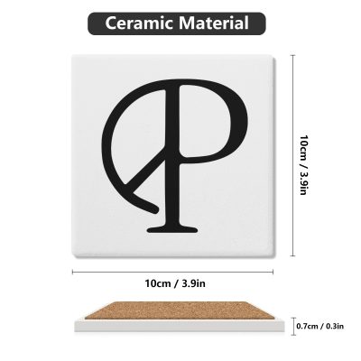 Square Ceramic Coasters - Image 5