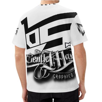 Men's All Over Print Classic T-Shirt - Image 2